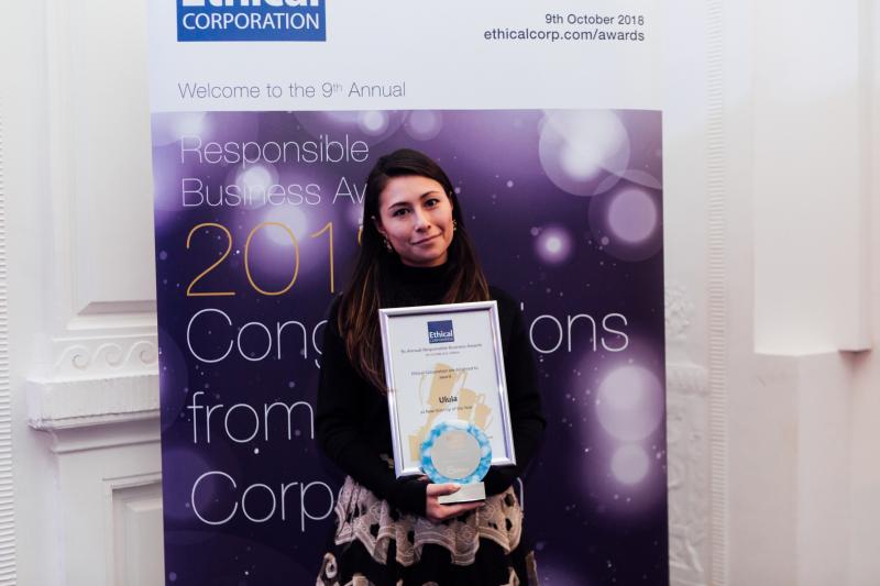 Ulula announced “Start-Up of the Year” by the Ethical Corporation Awards