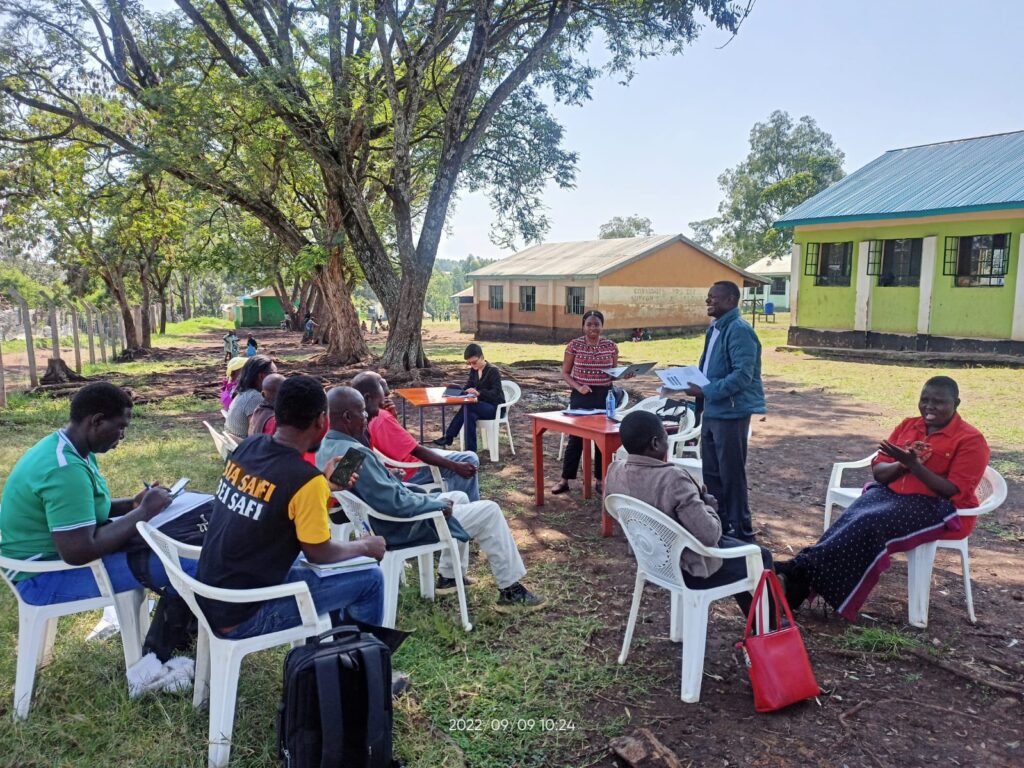 Focus group participants in Kenya